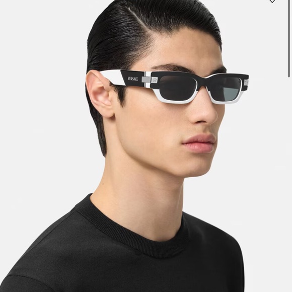 Versace Other - Versace Black and White top Sunglasses